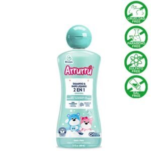 Shampoo 2 en 1 Arrurru 220 ml
