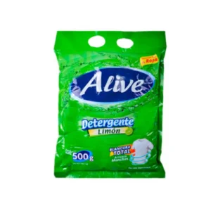 Detergente Alive Limon 500gr