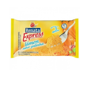 Fideos instantáneo Sabor a Gallina Renata 80 Gr
