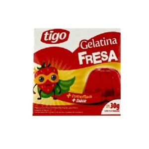 Gelatina Tigo Fresa 30 Gr