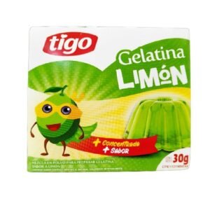 Gelatina Tigo Limon 30 Gr
