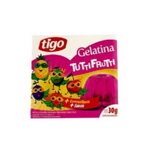 Gelatina Tigo Tuttifrutti 30 Gr