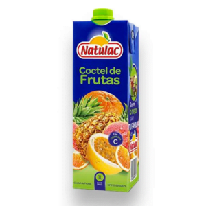 Jugo Coctel de Frutas Natulac Larga Duracion 1 Lt