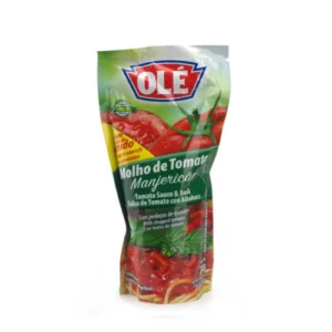 Salsa De Tomate Con Albahaca Ole 340 Gr