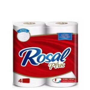 Papel Rosal 180 Hojas (4 Unidades)