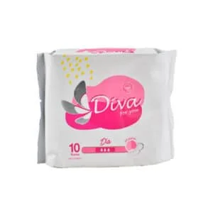 Toalla Sanitaria Diva Delgada 10 Unid